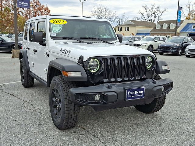 2021 Jeep Wrangler Unlimited Willys photo 2