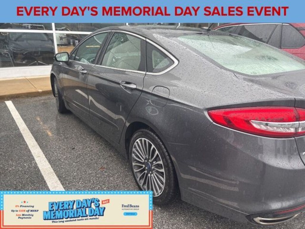 Certified 2017 Ford Fusion SE Sedan