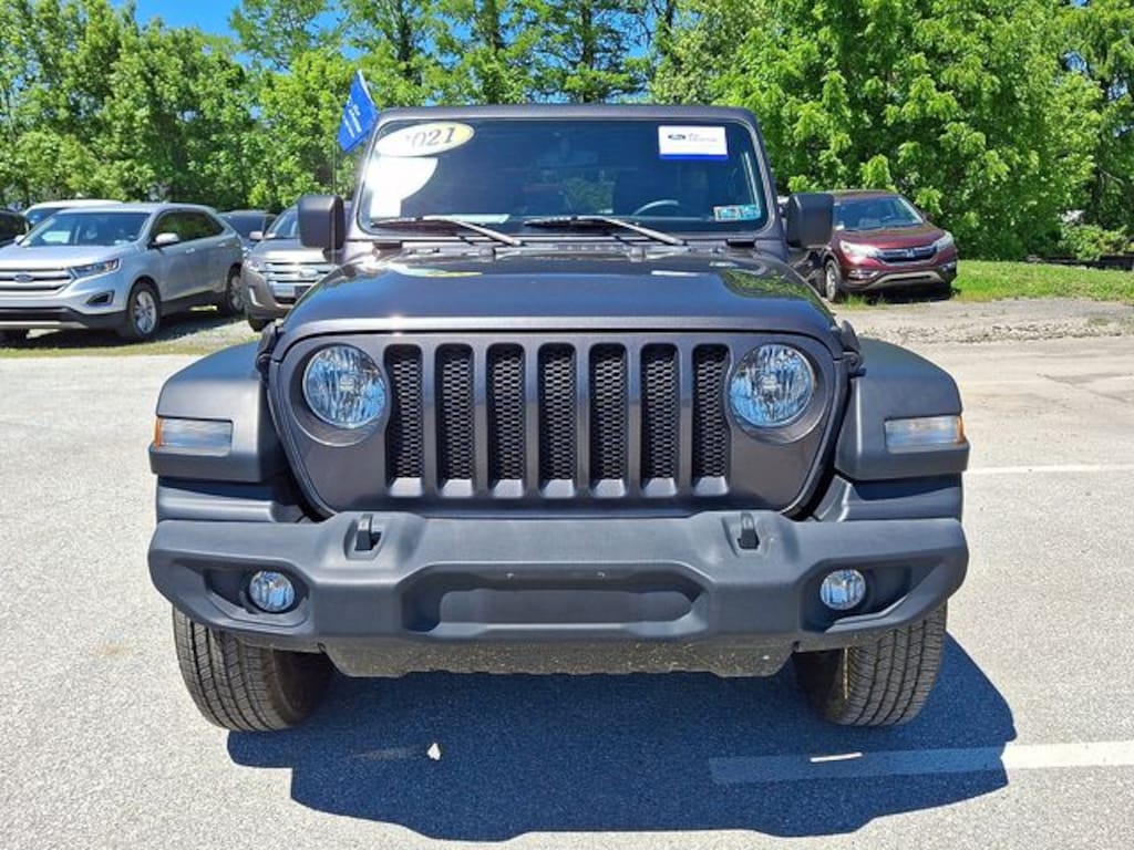 Certified 2021 Jeep Wrangler Unlimited Sport S SUV