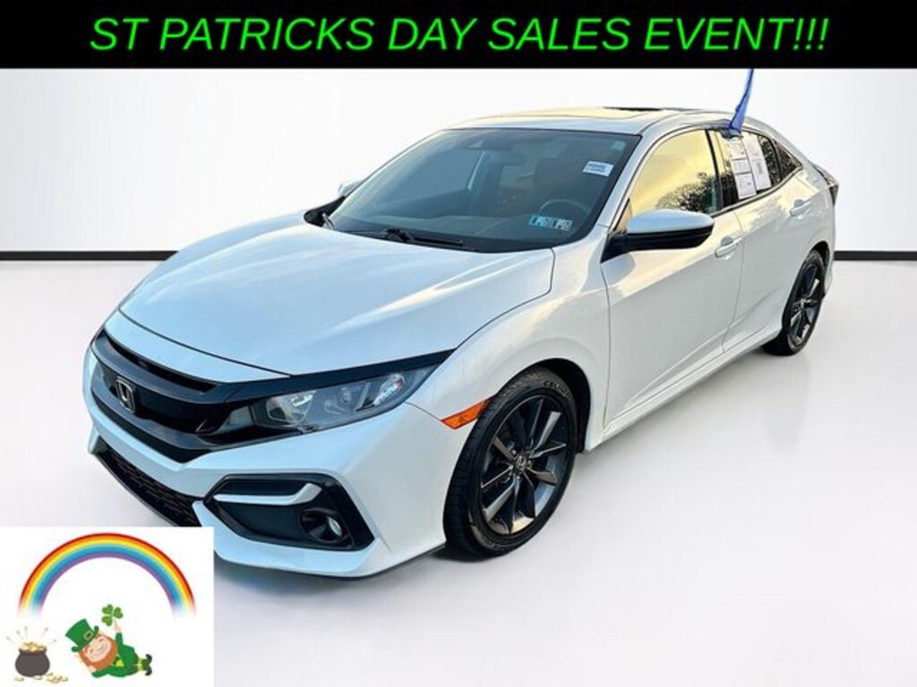 Certified 2021 Honda Civic EX Hatchback