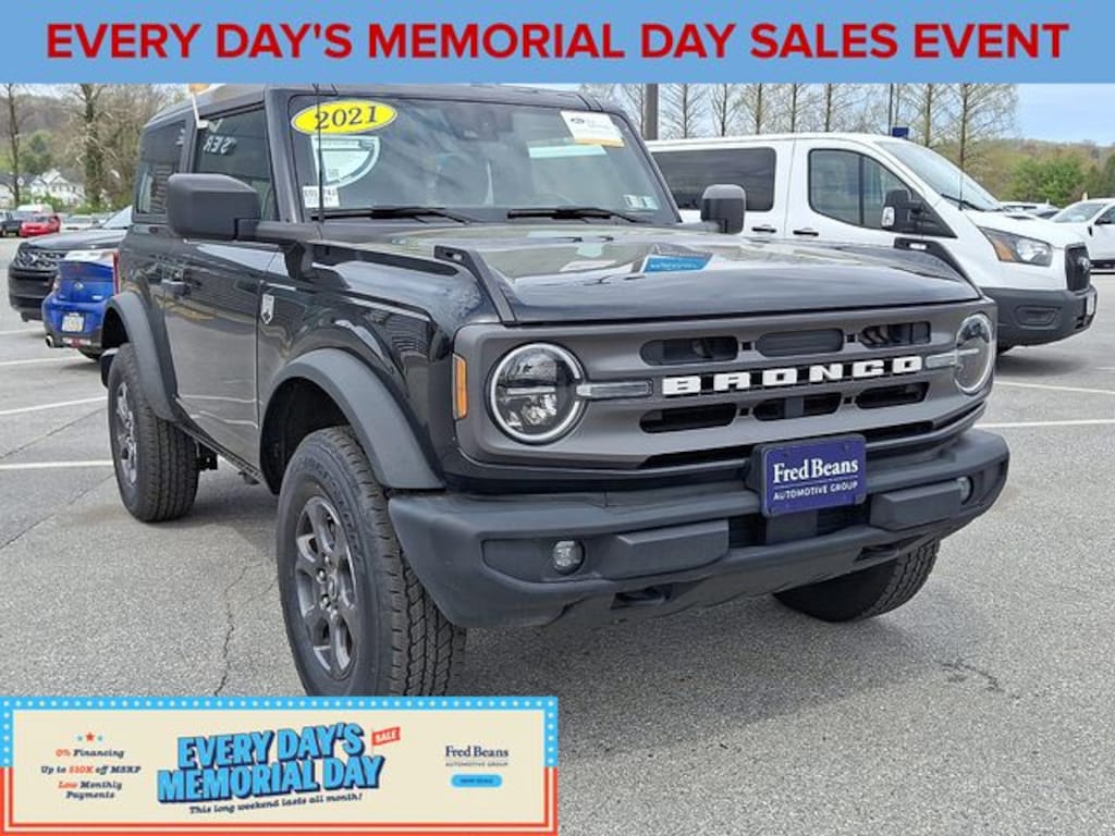Certified 2021 Ford Bronco Big Bend SUV