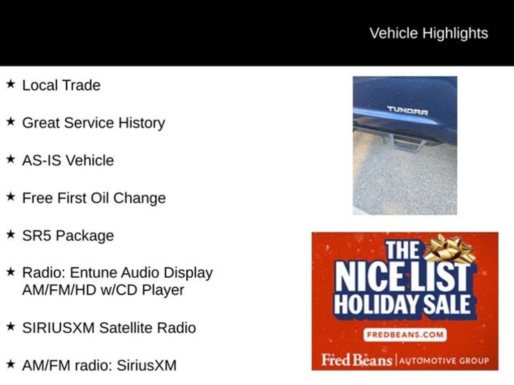 Used 2015 Toyota Tundra SR5 Truck Double Cab