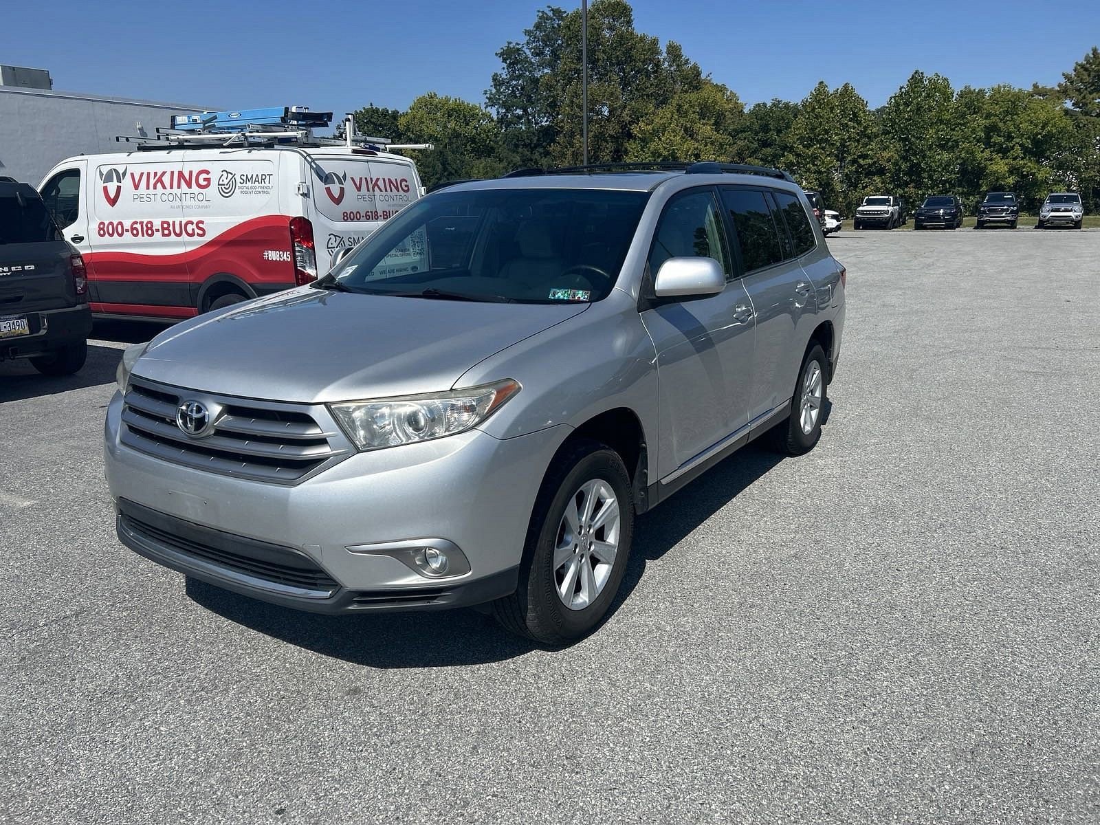 Certified 2013 Toyota Highlander Base with VIN 5TDBK3EH9DS255655 for sale in Exton, PA