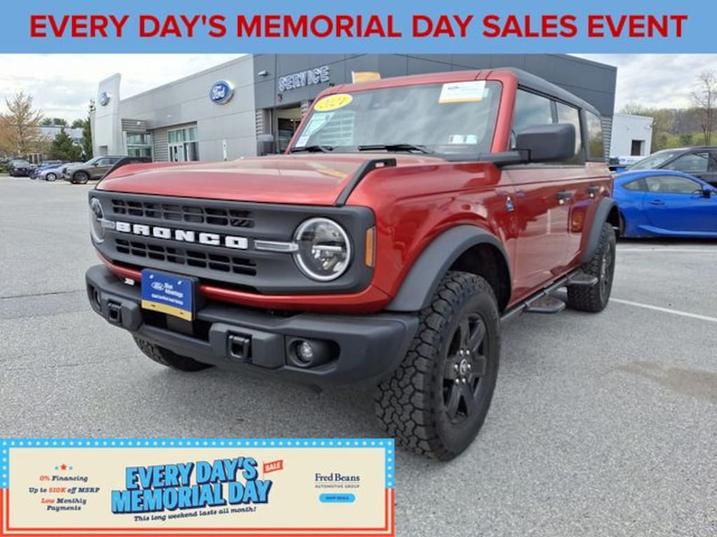 Certified 2024 Ford Bronco Black Diamond SUV