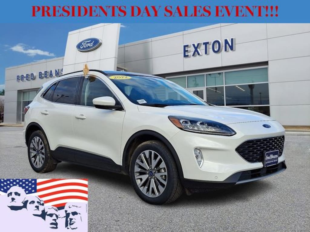 Certified 2022 Ford Escape Titanium SUV