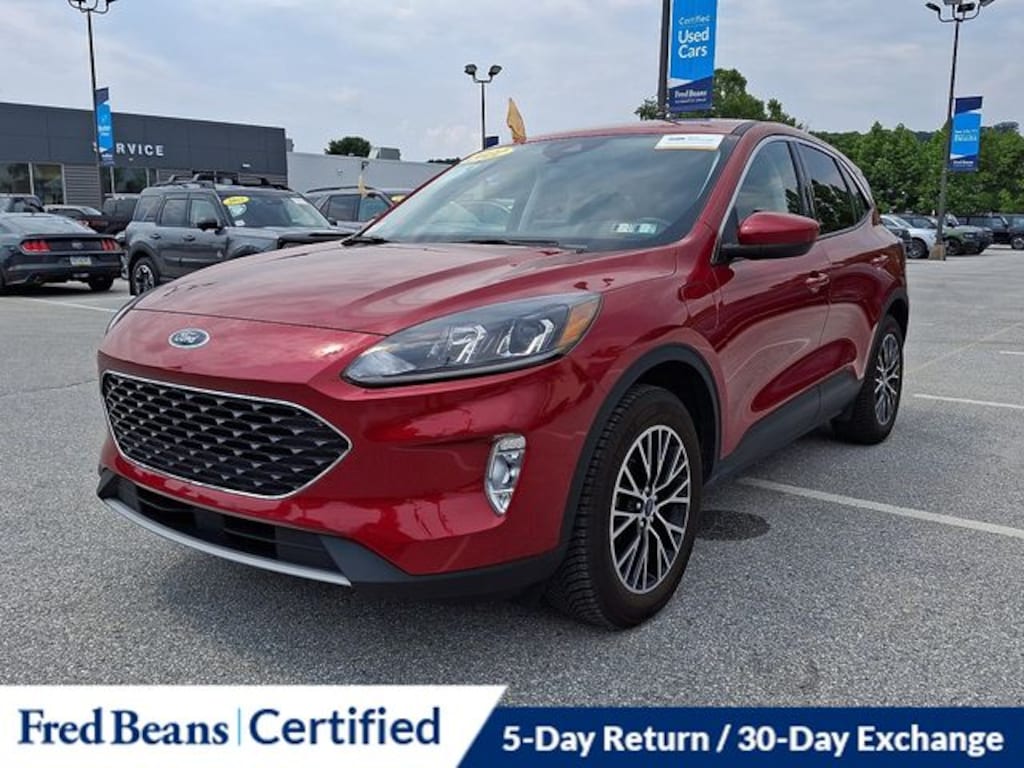 Certified 2022 Ford Escape Plug-In Hybrid SEL SUV