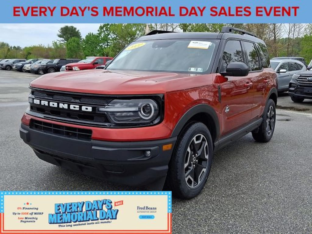 Certified 2022 Ford Bronco Sport Outer Banks SUV