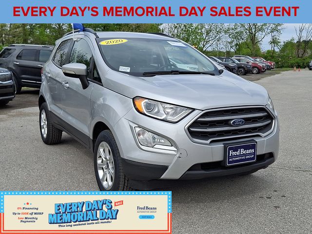 Certified 2020 Ford Ecosport SE with VIN MAJ6S3GL7LC326425 for sale in Exton, PA