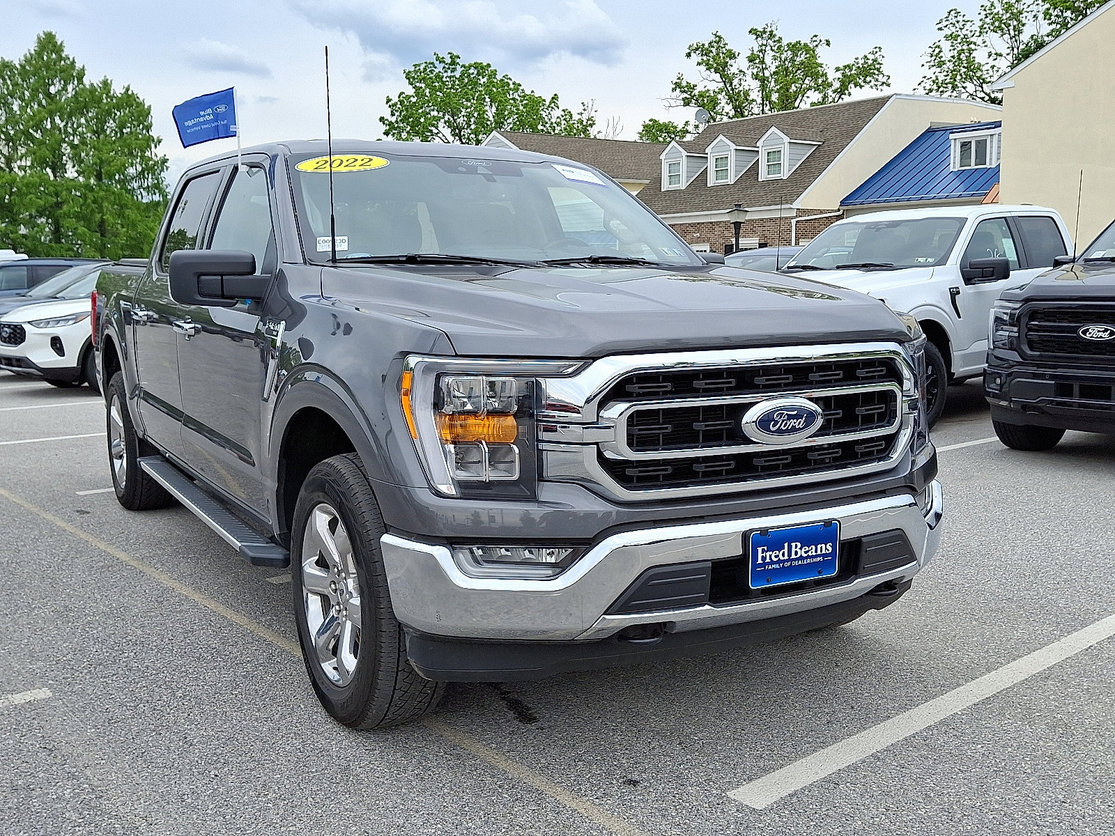 Certified 2022 Ford F-150 XLT with VIN 1FTEW1EP3NKD64909 for sale in Doylestown, PA