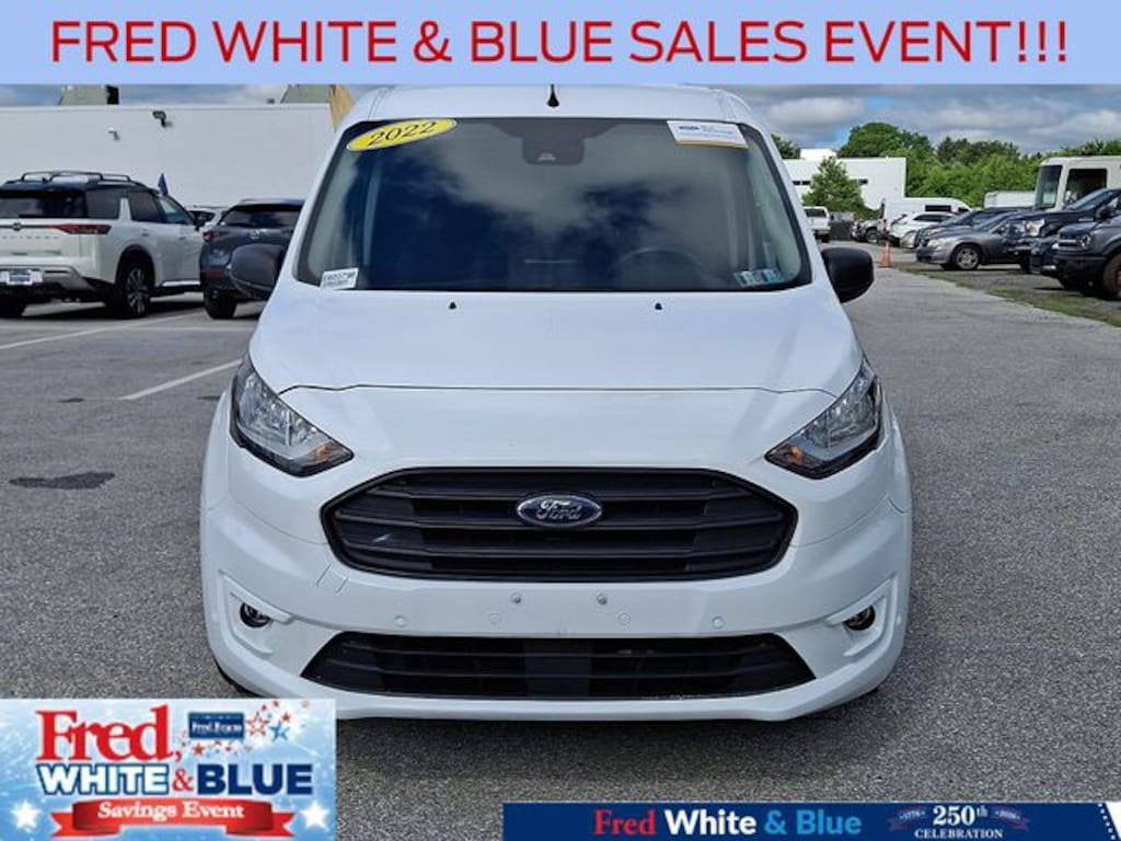 Certified 2022 Ford Transit Connect XLT Van Cargo Van