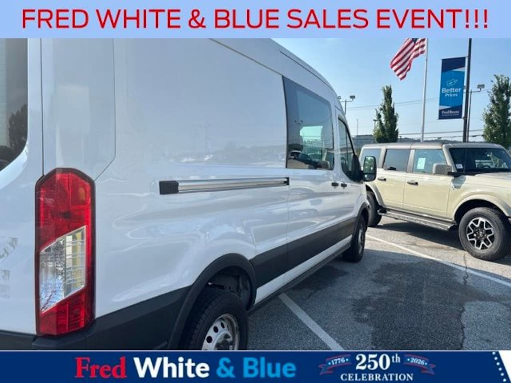 Used 2023 Ford Transit-250 Base Van Medium Roof Van