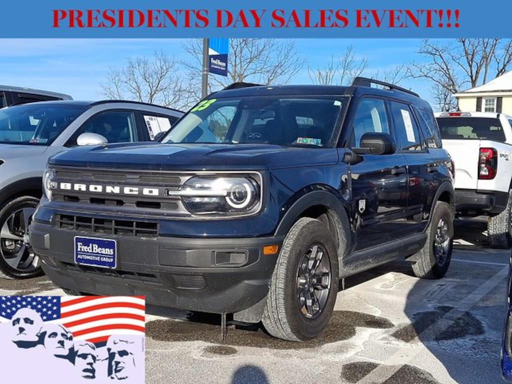 Certified 2023 Ford Bronco Sport Big Bend SUV