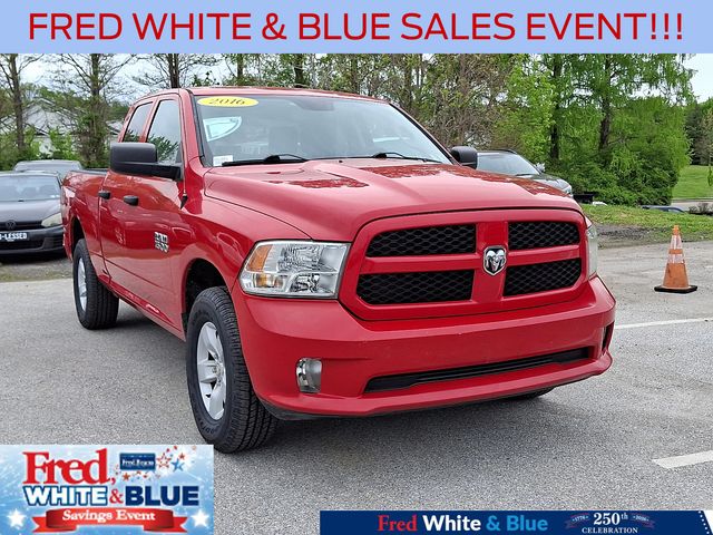 Used 2016 RAM Ram 1500 Pickup Express with VIN 1C6RR7FG7GS329018 for sale in Exton, PA