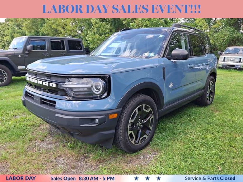 Certified 2021 Ford Bronco Sport Outer Banks SUV