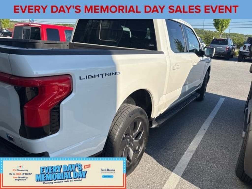 Certified 2023 Ford F-150 Lightning Lariat Truck SuperCrew Cab