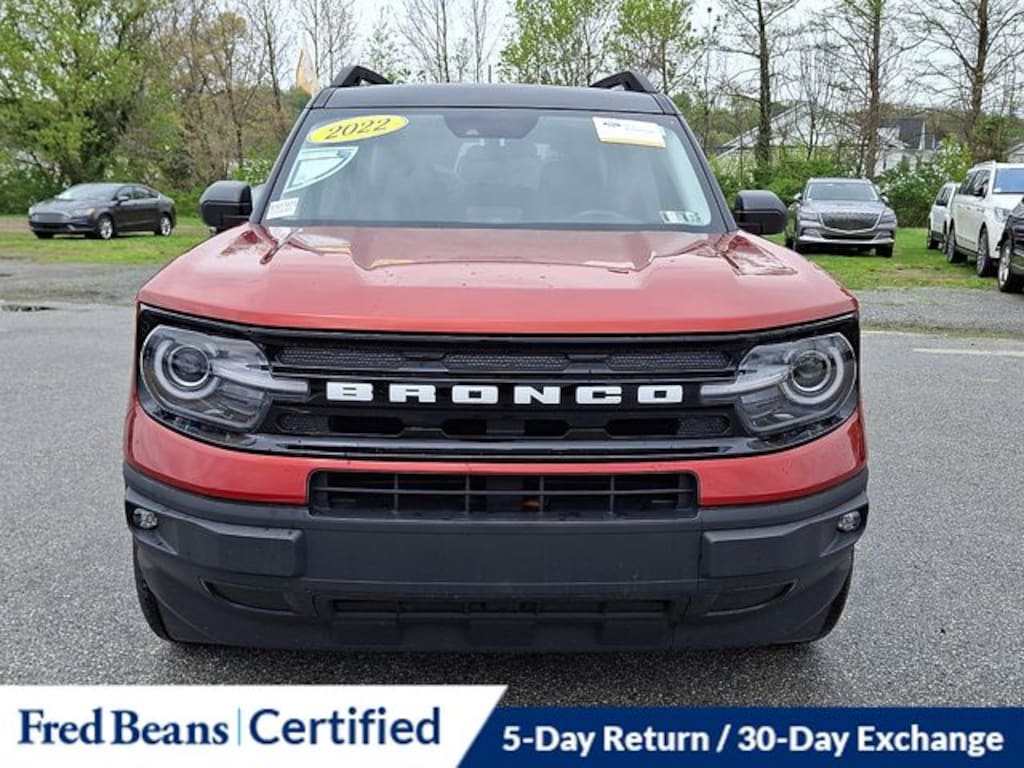 Certified 2022 Ford Bronco Sport Outer Banks SUV