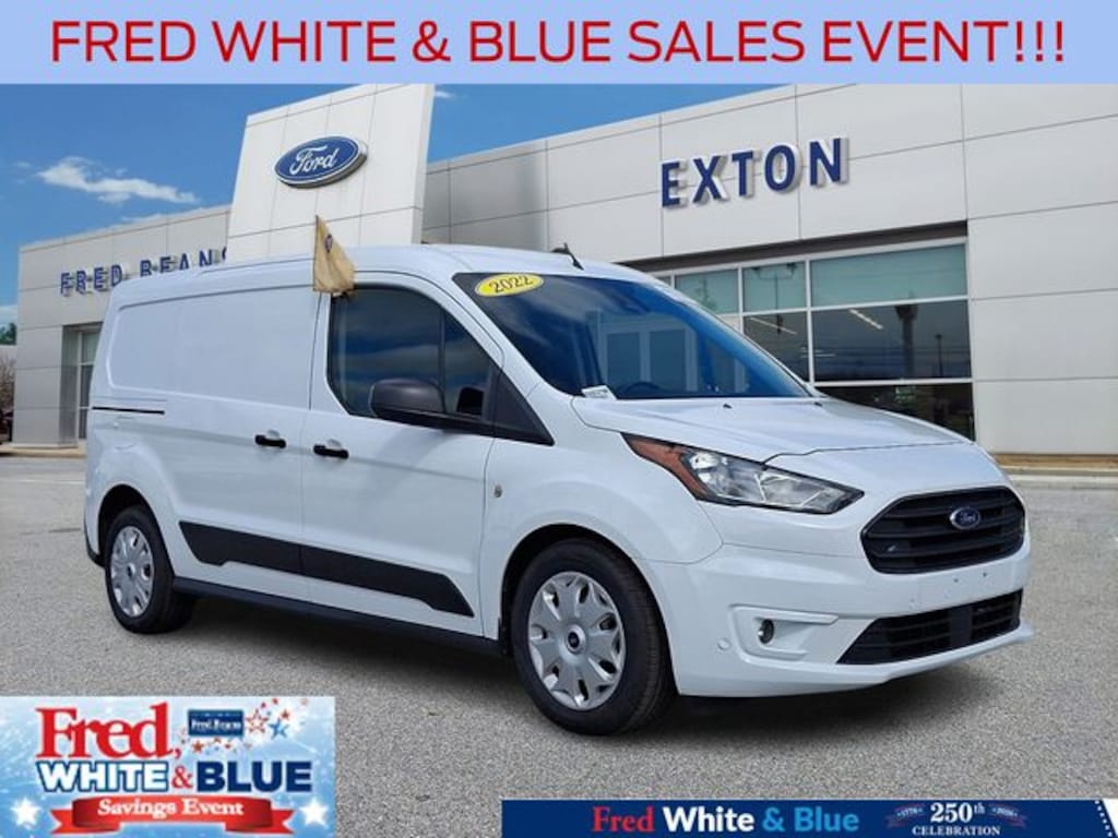 Certified 2022 Ford Transit Connect XLT Van Cargo Van