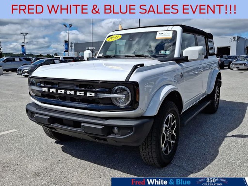 Certified 2023 Ford Bronco Outer Banks SUV