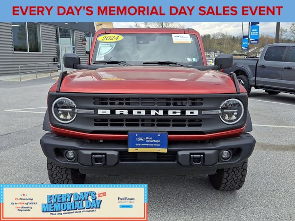 Certified 2024 Ford Bronco Black Diamond SUV