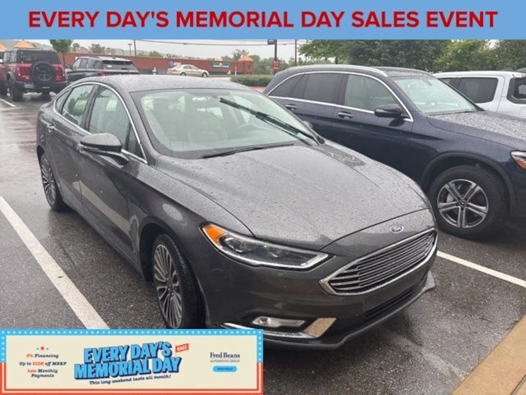 Certified 2017 Ford Fusion SE Sedan