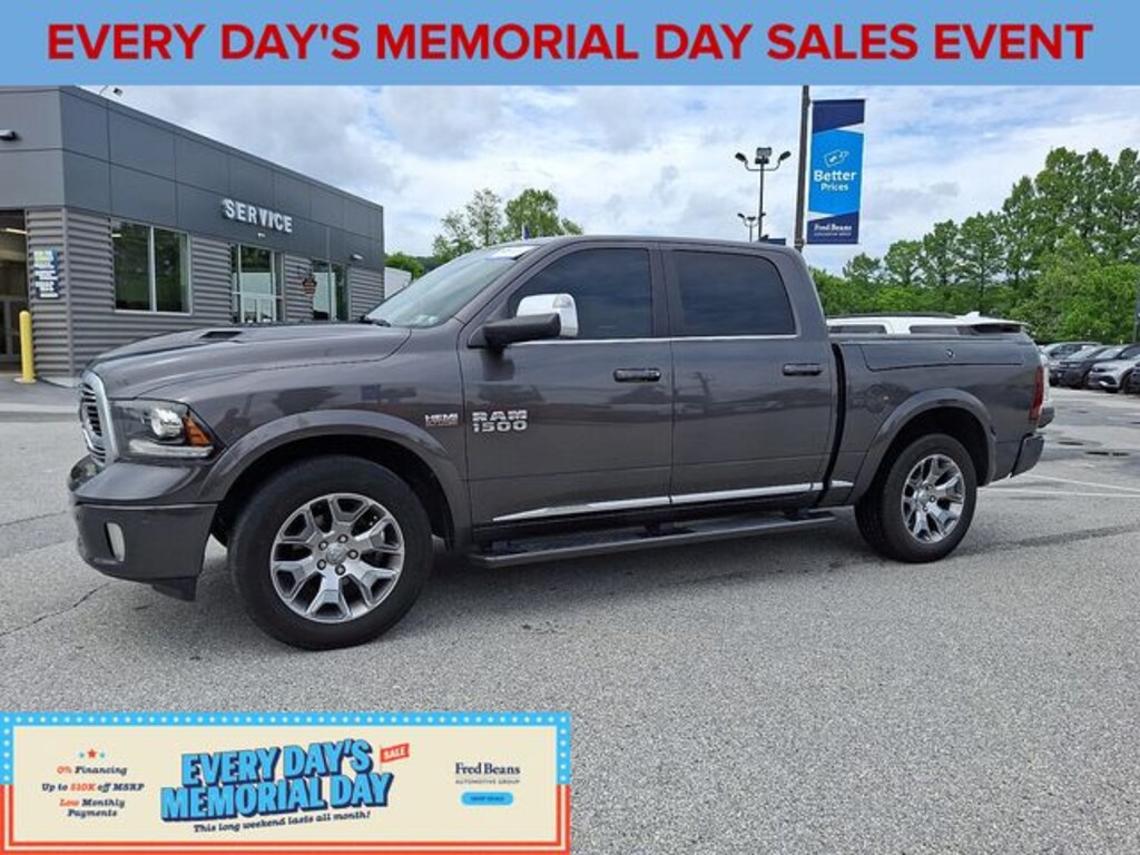 Used 2018 Ram 1500 Laramie Longhorn Truck Crew Cab
