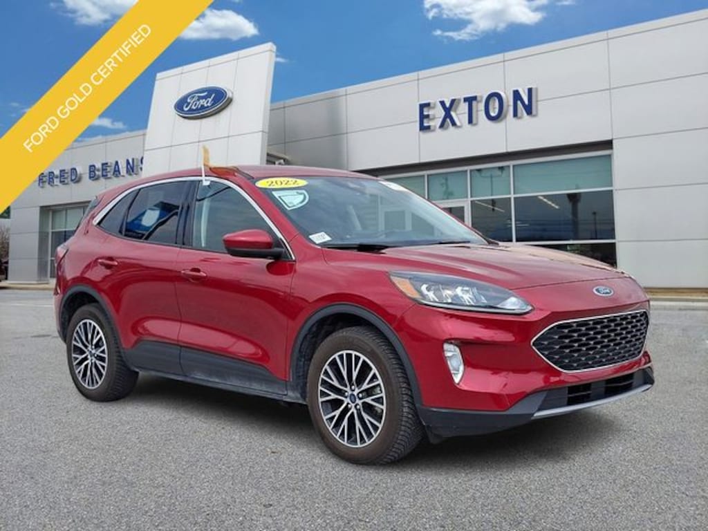 Certified 2022 Ford Escape Plug-In Hybrid SEL SUV