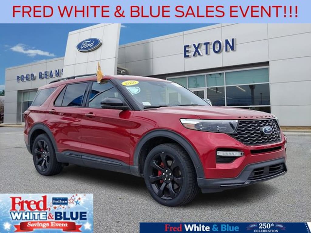 Certified 2020 Ford Explorer ST SUV