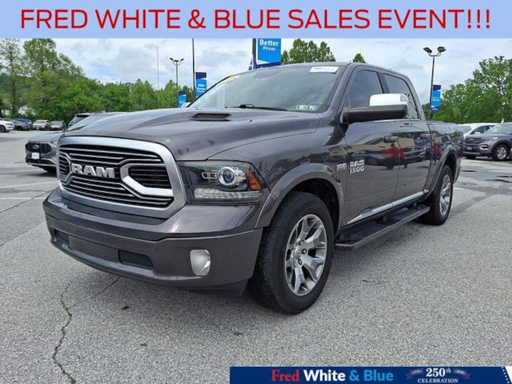 Certified 2018 Ram 1500 Laramie Longhorn Truck Crew Cab
