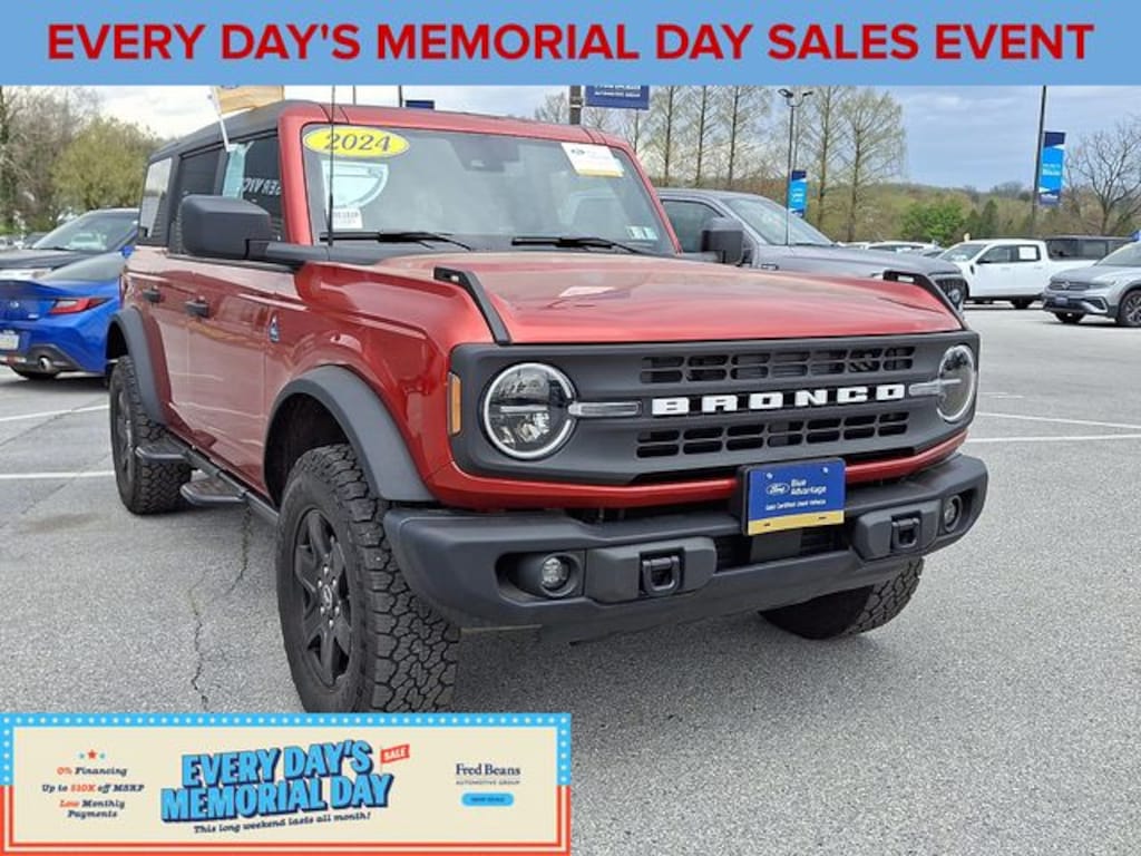 Certified 2024 Ford Bronco Black Diamond SUV
