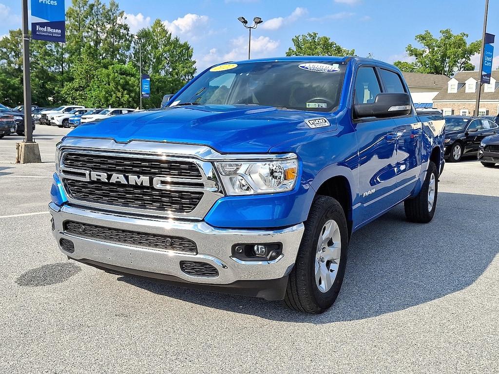 Used 2022 Ram 1500 Big Horn Crew Cab 4x4 57 Box Truck Crew Cab