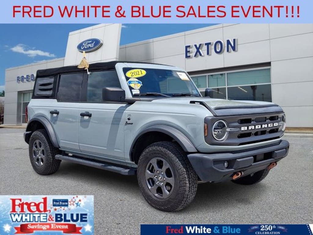 Certified 2021 Ford Bronco Big Bend SUV