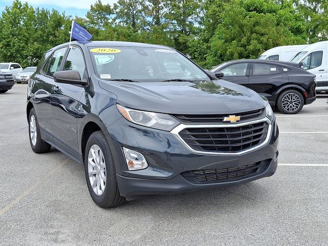 Certified 2020 Chevrolet Equinox LS with VIN 3GNAXSEV5LS654660 for sale in Exton, PA