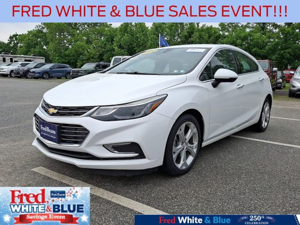 Certified 2018 Chevrolet Cruze Premier Hatchback