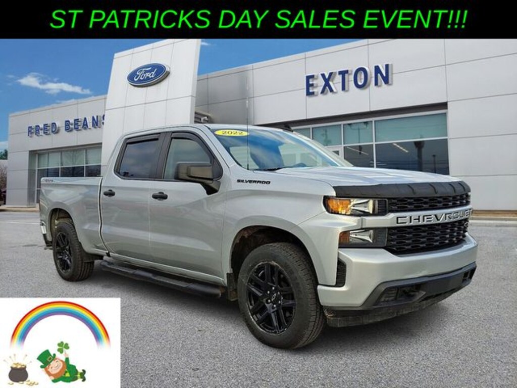 Certified 2022 Chevrolet Silverado 1500 LTD Custom Truck Crew Cab