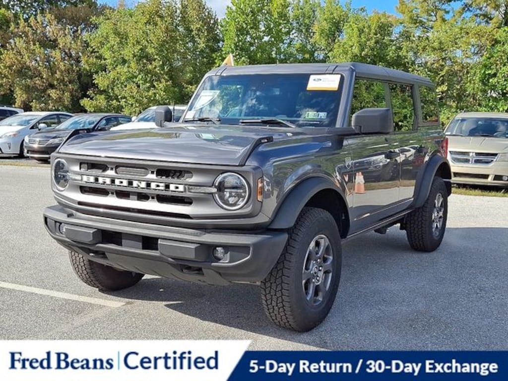 Certified 2022 Ford Bronco Big Bend SUV