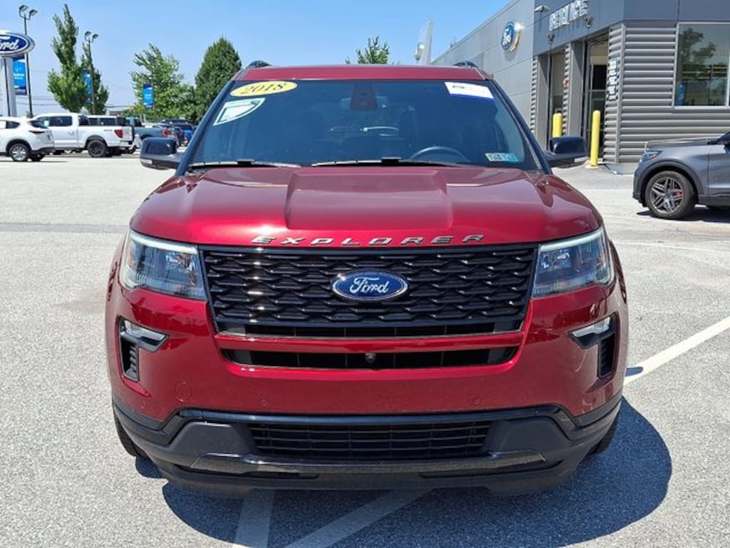Certified 2018 Ford Explorer Sport SUV