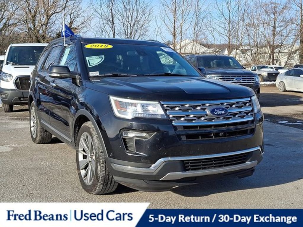 Certified 2018 Ford Explorer Limited SUV