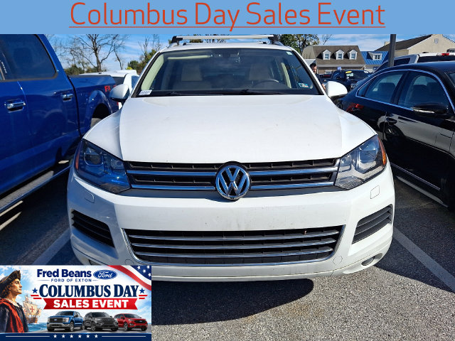 Used 2013 Volkswagen Touareg Sport with VIN WVGEP9BP4DD012985 for sale in Exton, PA