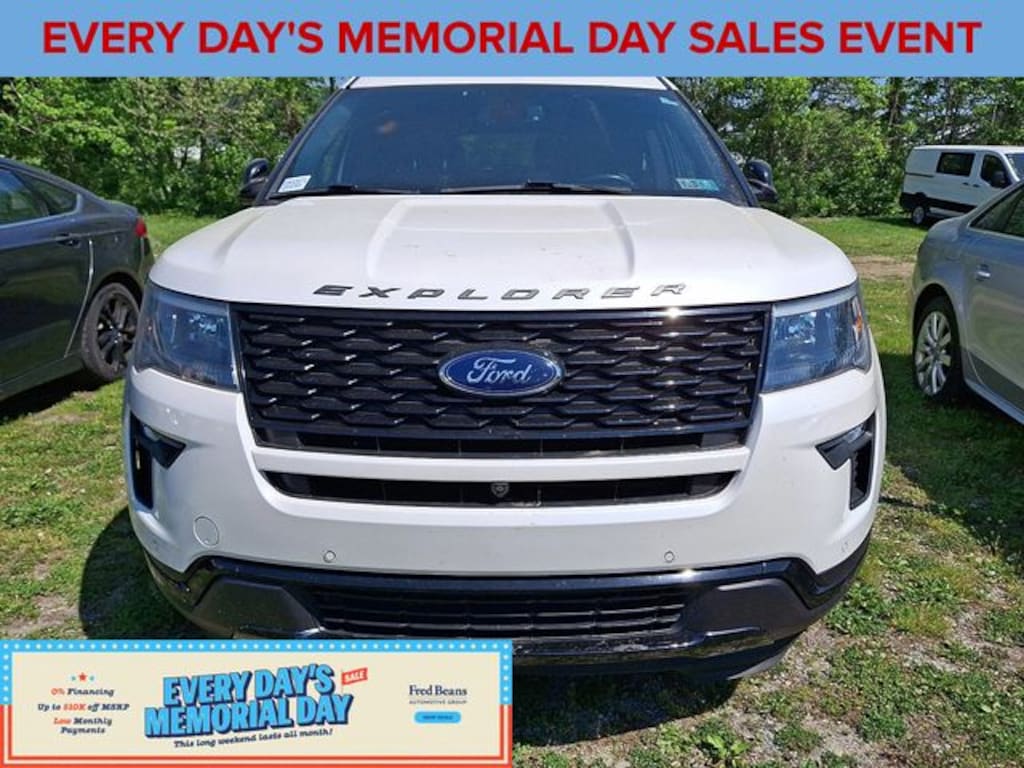 Certified 2018 Ford Explorer Sport SUV