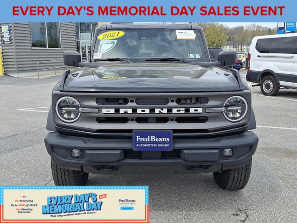 Certified 2021 Ford Bronco Big Bend SUV