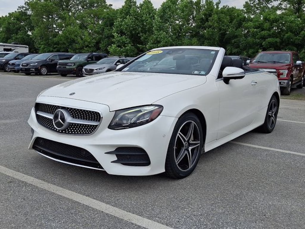 Certified 2018 Mercedes-Benz E-Class E 400 Cabriolet