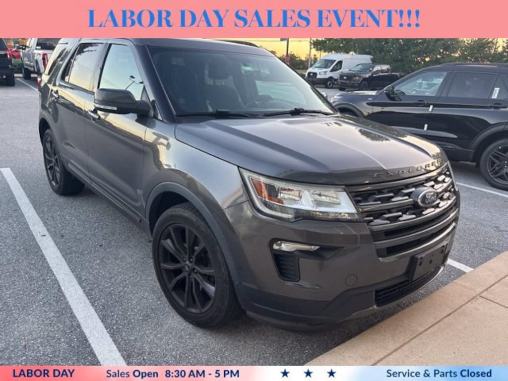 Certified 2018 Ford Explorer XLT SUV
