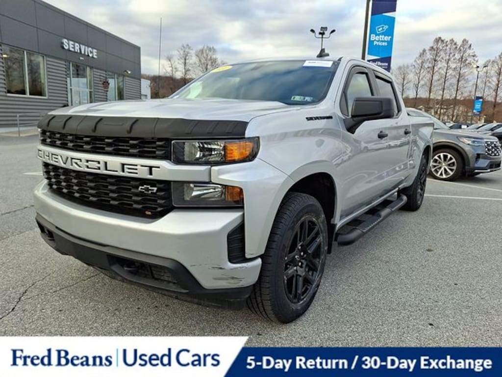 Certified 2022 Chevrolet Silverado 1500 LTD Custom Truck Crew Cab