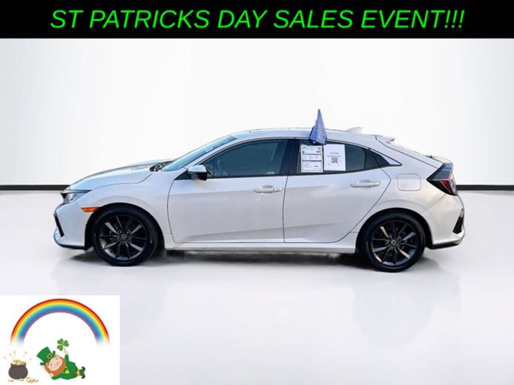 Certified 2021 Honda Civic EX Hatchback