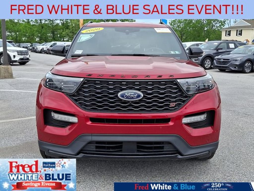 Certified 2020 Ford Explorer ST SUV