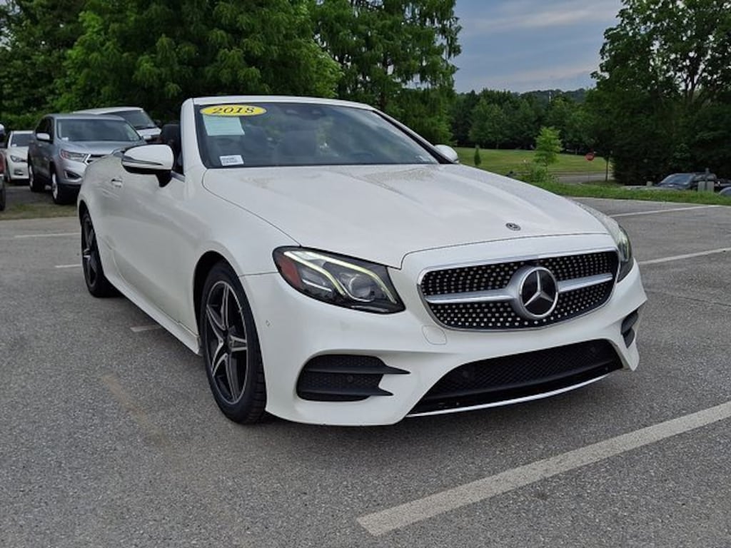 Certified 2018 Mercedes-Benz E-Class E 400 Cabriolet