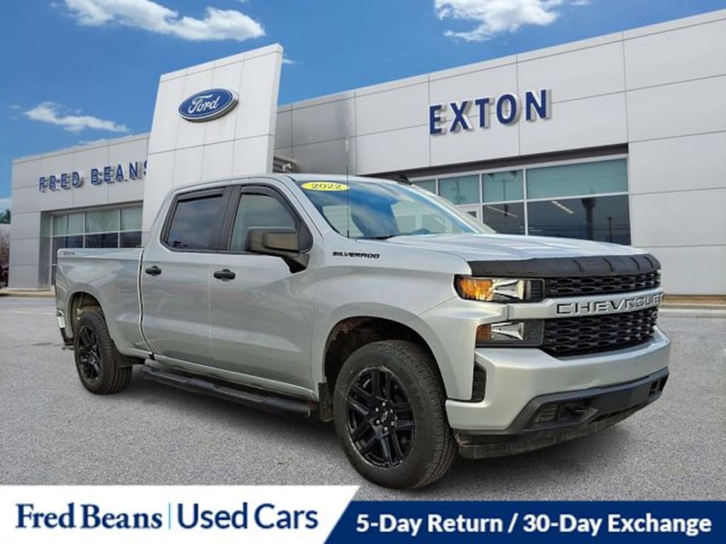 Certified 2022 Chevrolet Silverado 1500 LTD Custom Truck Crew Cab