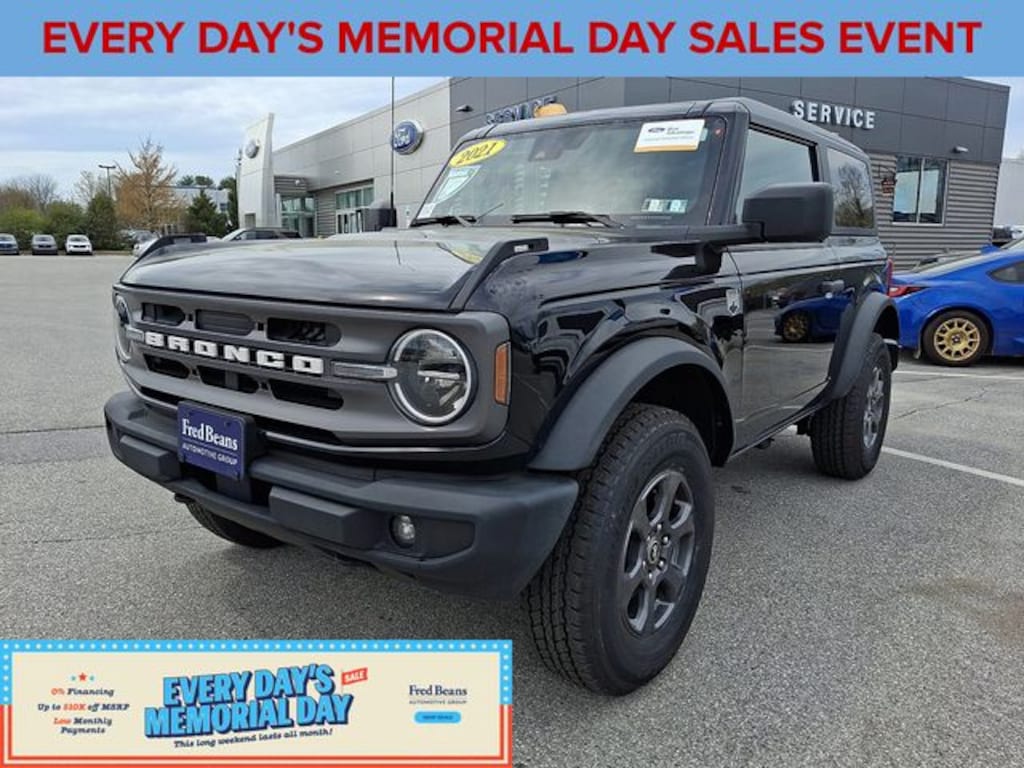 Certified 2021 Ford Bronco Big Bend SUV