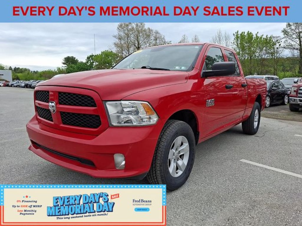 Used 2016 Ram 1500 Express Truck Quad Cab