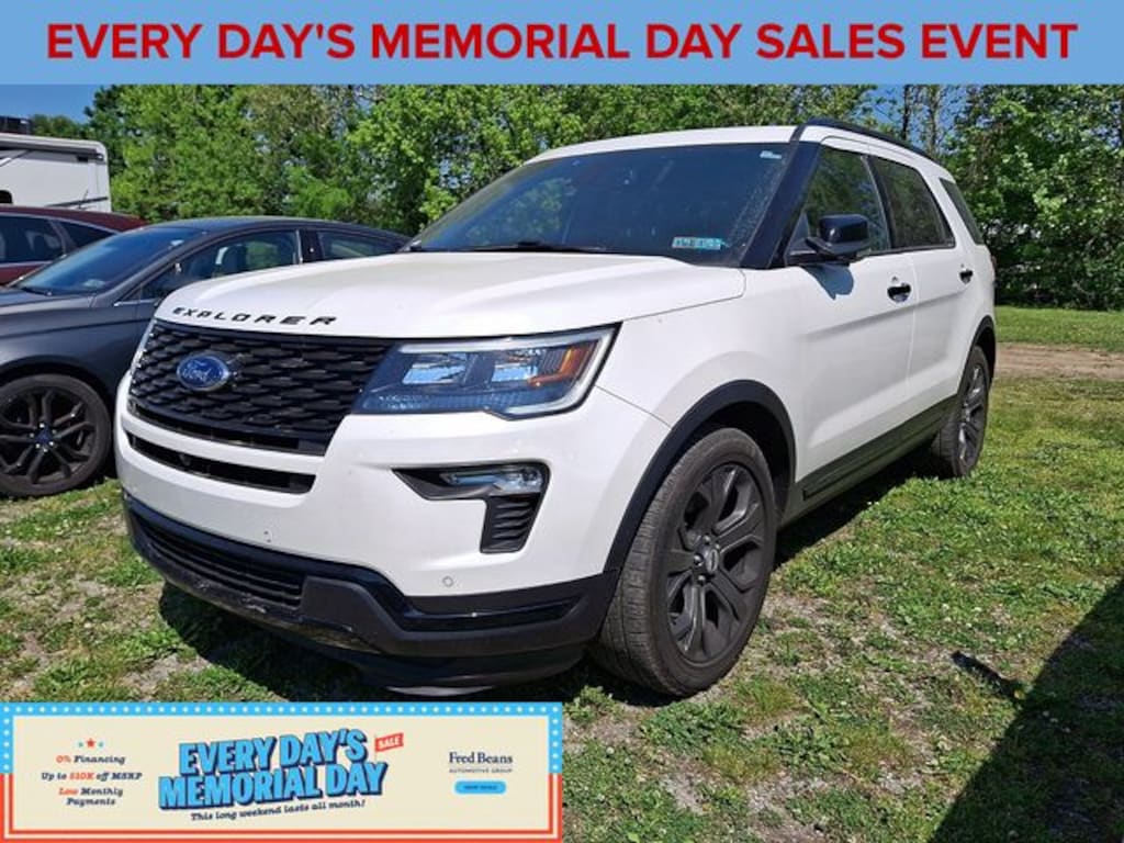 Certified 2018 Ford Explorer Sport SUV